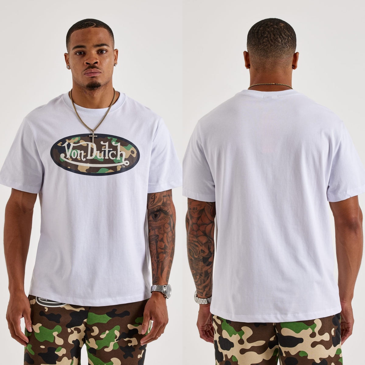 Streetwear Brands Logo - Von Camo 클래식 로고 스트리트 트렌디