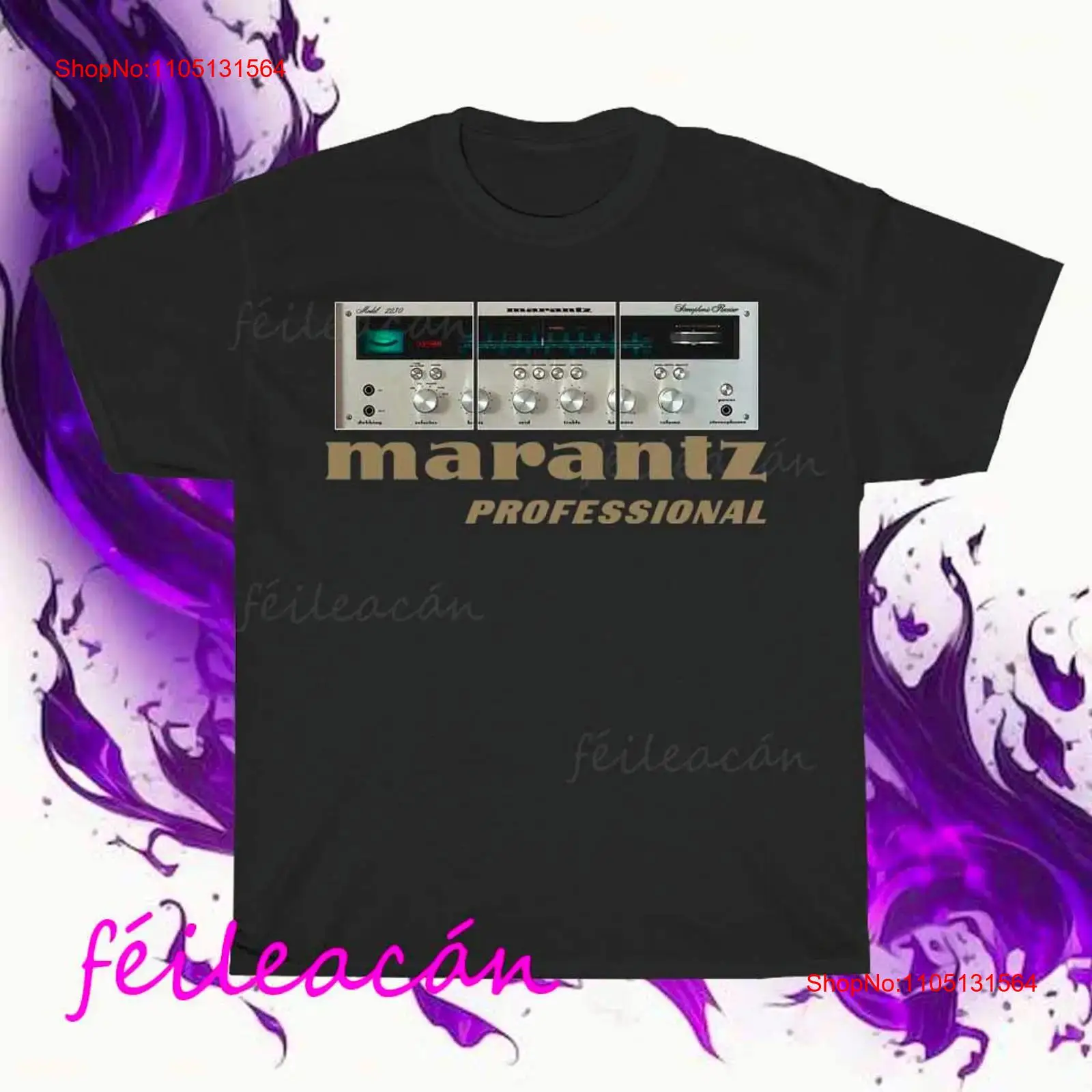 Streetwear Brands Logo - 새로운 마란츠 앰프 로고 아메리칸 티셔츠