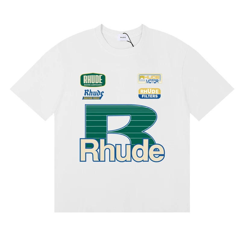 스트리트웨어 브랜드 Rhude 티셔츠 여름 유행 캐주얼 - Streetwear Brands Logo 리뷰 및 가격