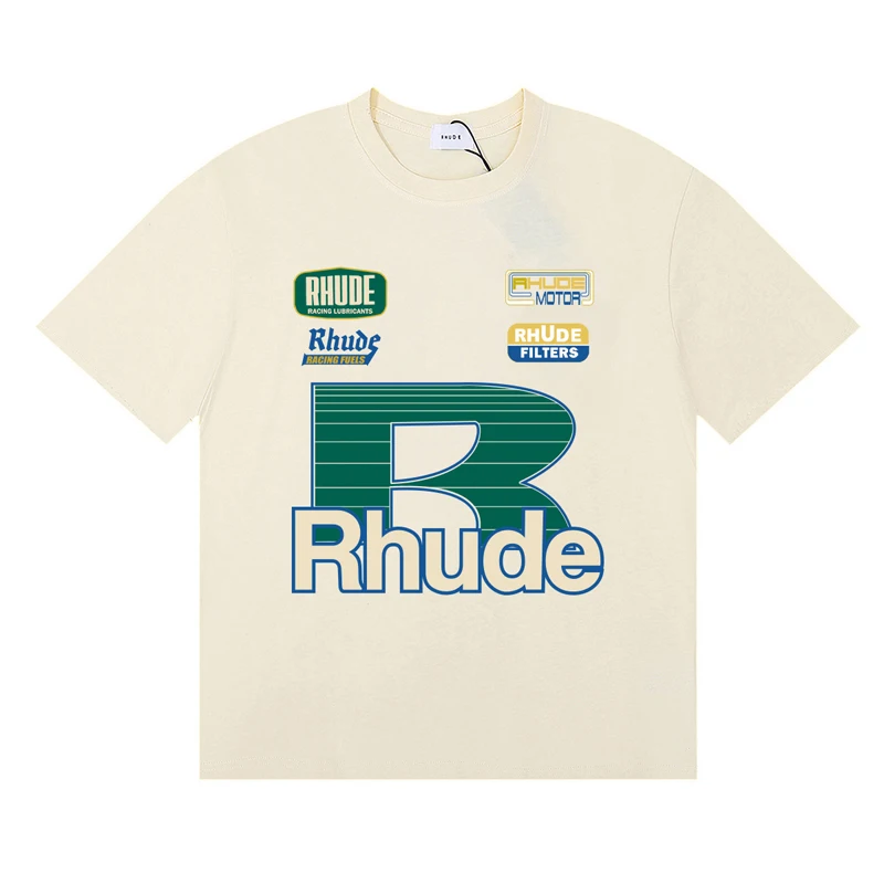 스트리트웨어 브랜드 Rhude 티셔츠 여름 유행 캐주얼 - Streetwear Brands Logo 리뷰 및 가격