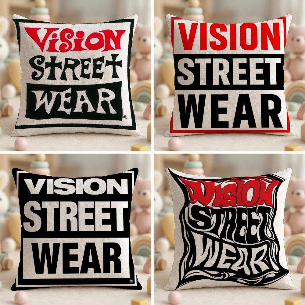 유명 브랜드 V-Vision 스트리트웨어 쿠션 커버,  - Streetwear Brand Famous 리뷰 및 가격