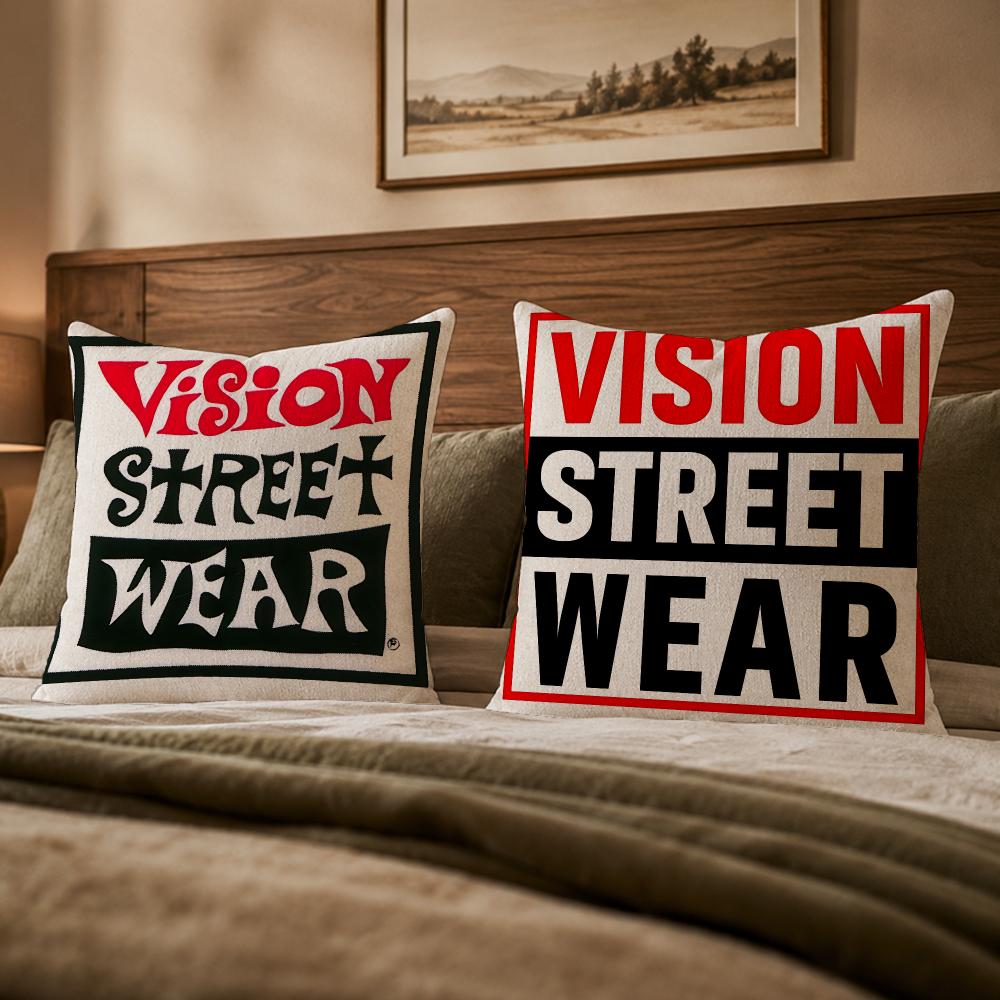 유명 브랜드 V-Vision 스트리트웨어 쿠션 커버,  - Streetwear Brand Famous 리뷰 및 가격