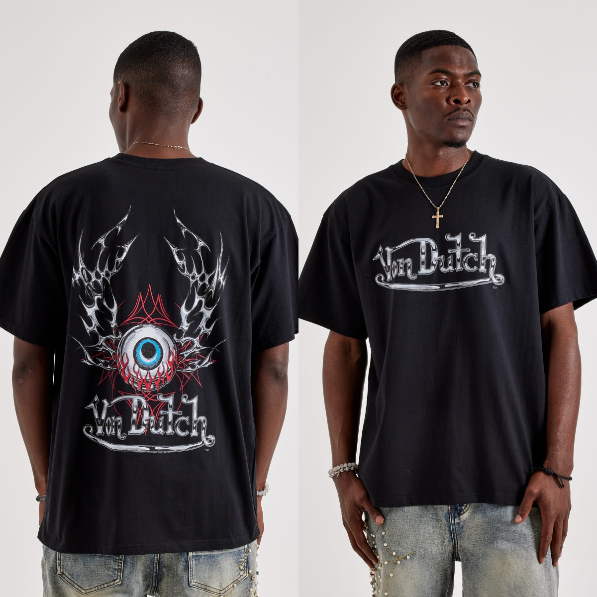 화이트 코어 로고 폰 스트리트 트렌디 브랜드 그래픽 티 - Streetwear Brands Logo 리뷰 및 가격