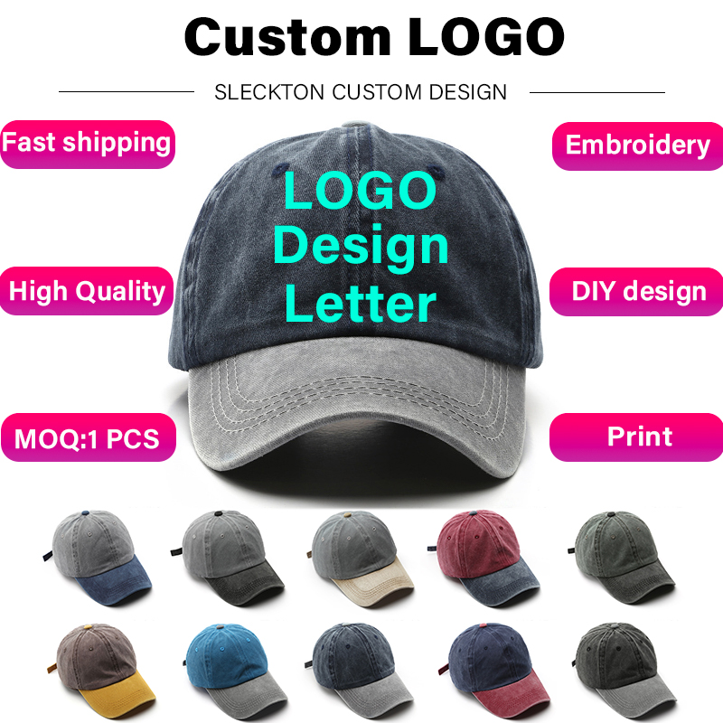 SLECKTON 남녀공용 커스텀 로고 캡, 레트로 코튼 - Stussy Bucket Hat 리뷰 및 가격