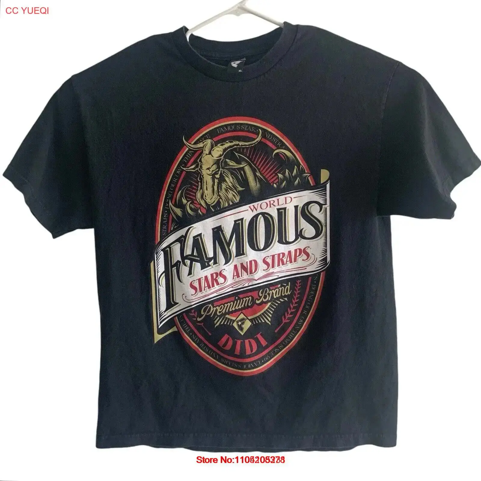 유명 스타즈 앤 스트랩스 남성용 XL S 블랙 프리미엄 - Streetwear Brand Famous 리뷰 및 가격