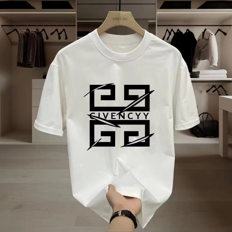 2026남성용 GIVENCY 브랜드 로고 프린트 티셔츠 - Streetwear Brands Logo 리뷰 및 가격