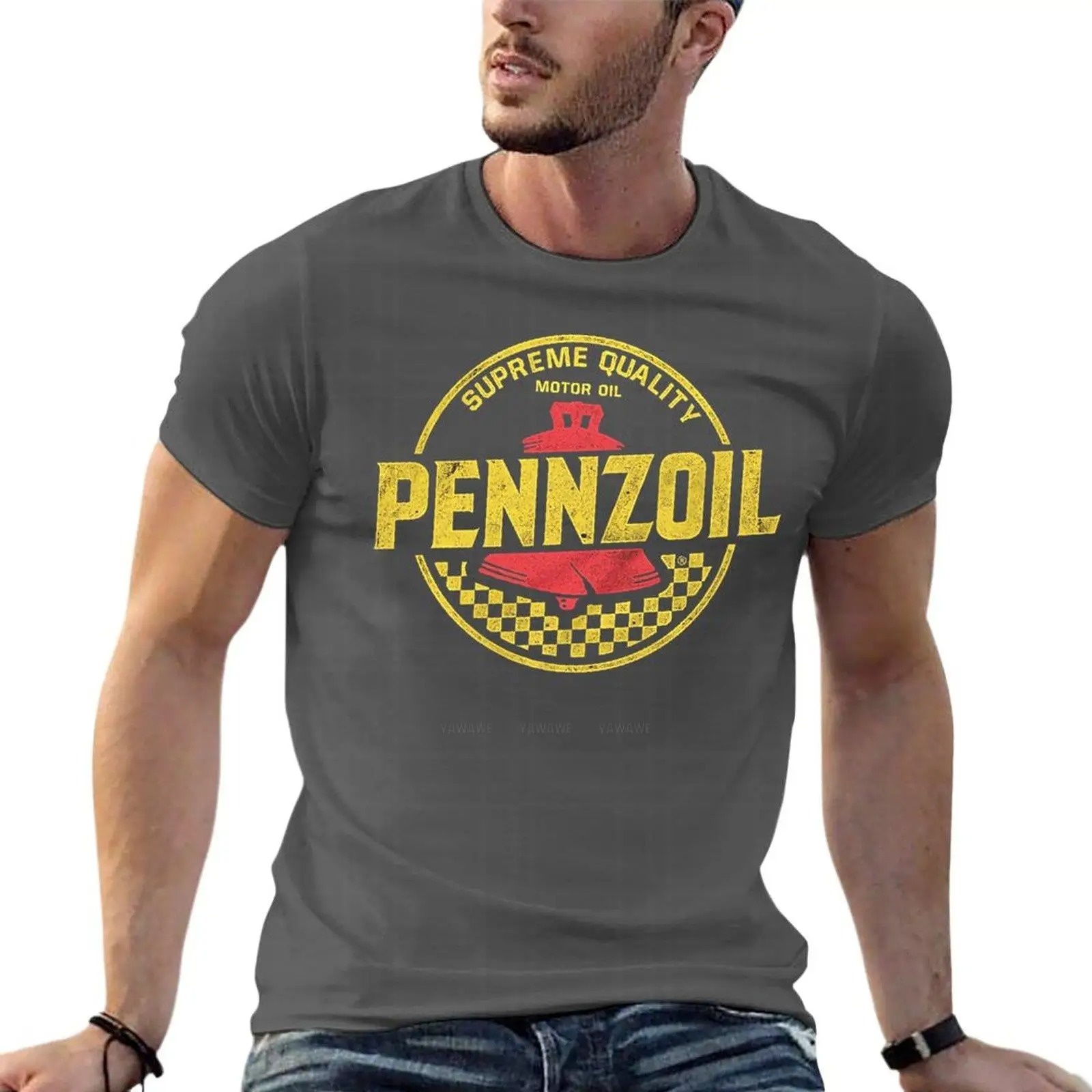 Distressed Pennzoil 모터 오일 로고 오 - Streetwear Brands Logo 리뷰 및 가격